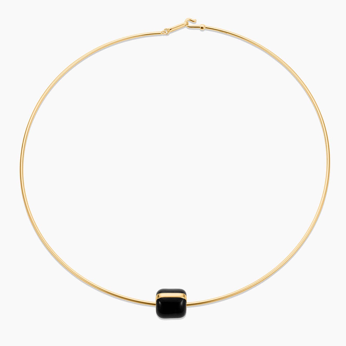 THATCH Celine Black Enamel Choker