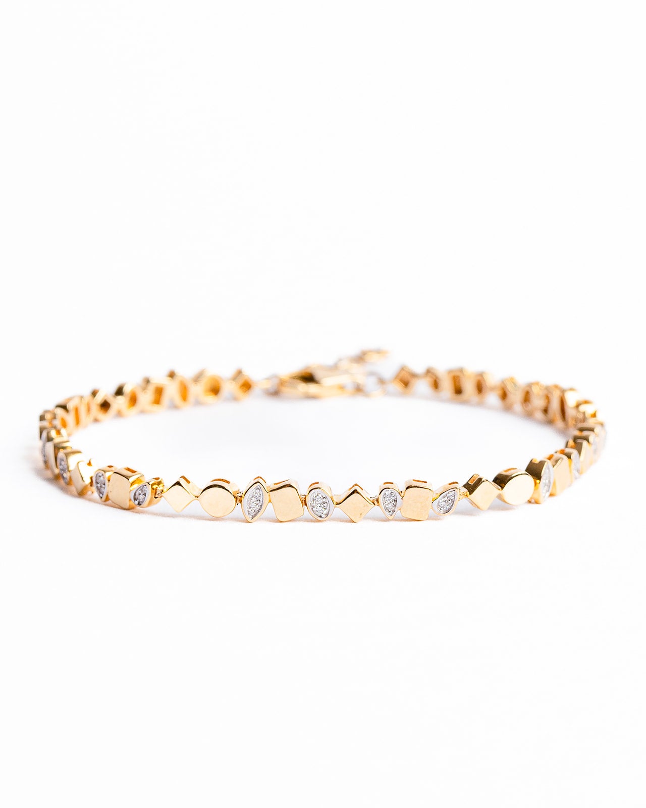 BUDDY Gold Diamond Bracelet