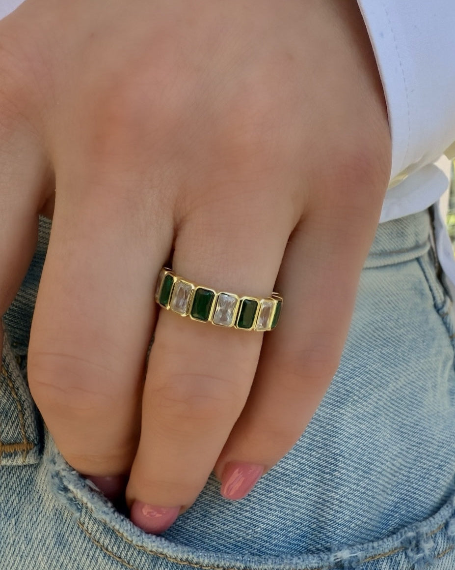 CHLOE Emerald Cut Ring