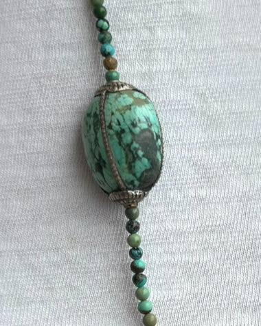 BROOK Turquoise Beaded Necklace