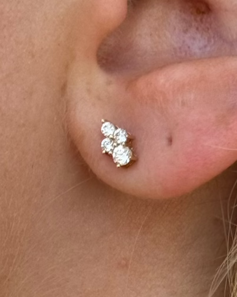 KYLIE Diamond Earrings