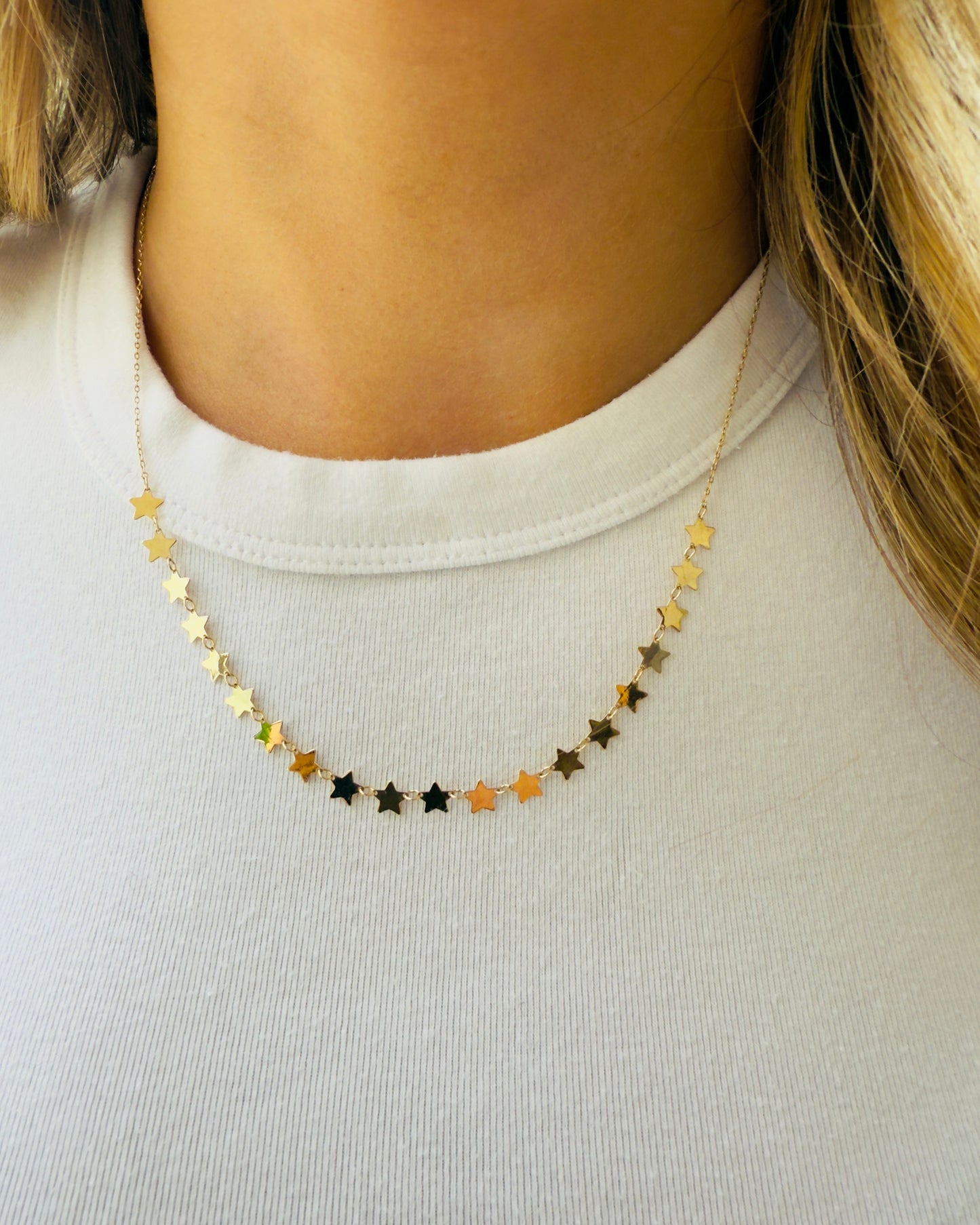 ELLIE Gold Star Necklace