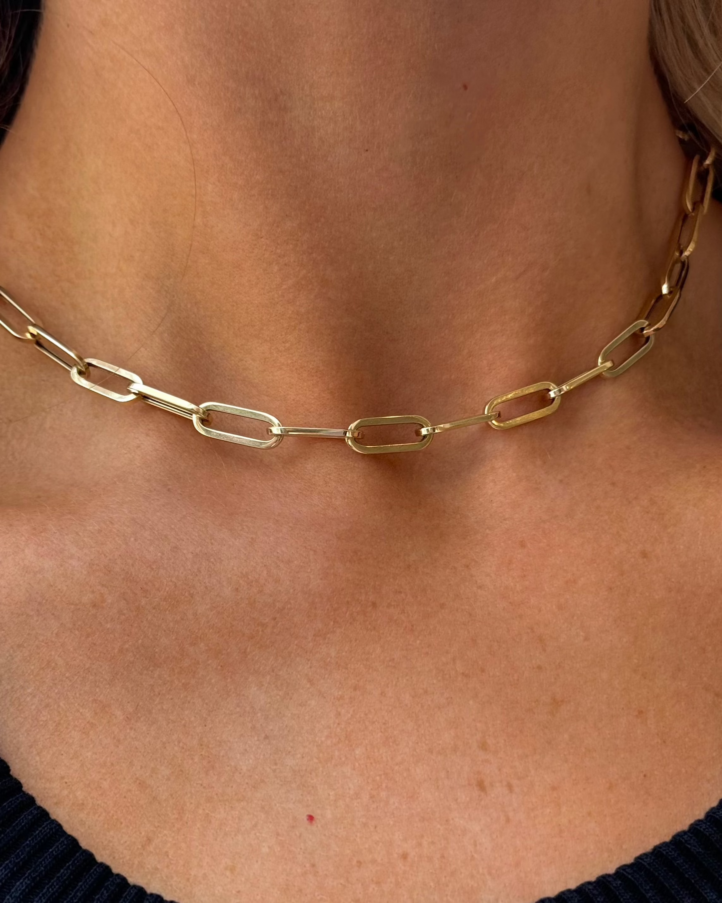 PAPER Clip Gold Chain