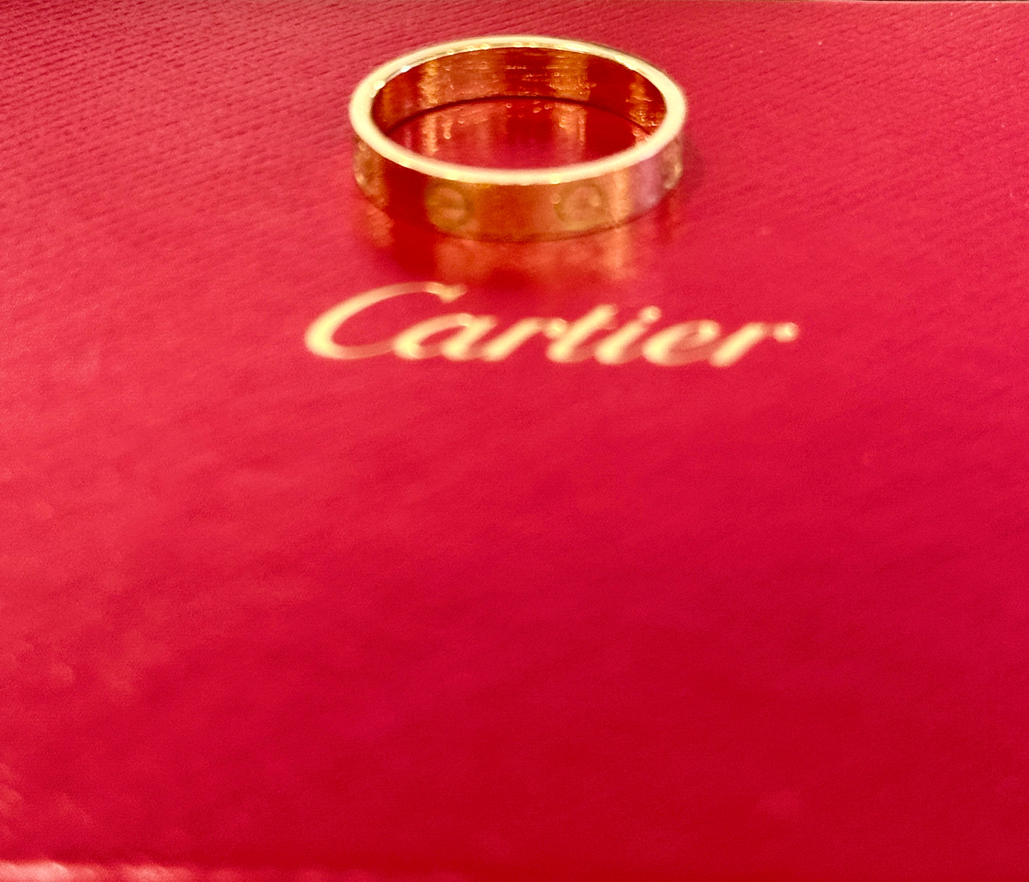 CARTIER Love Ring Small