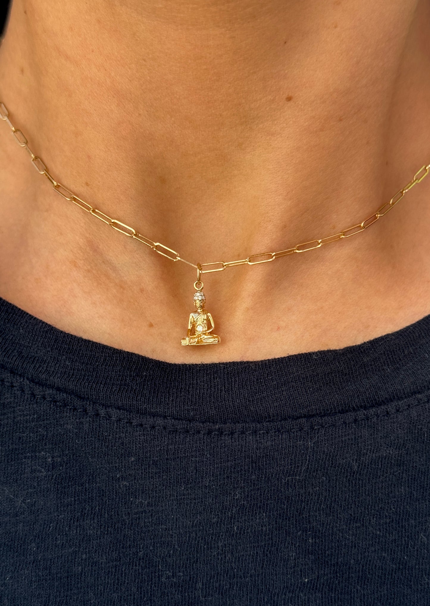 MAMAKI Gold Diamond Charm
