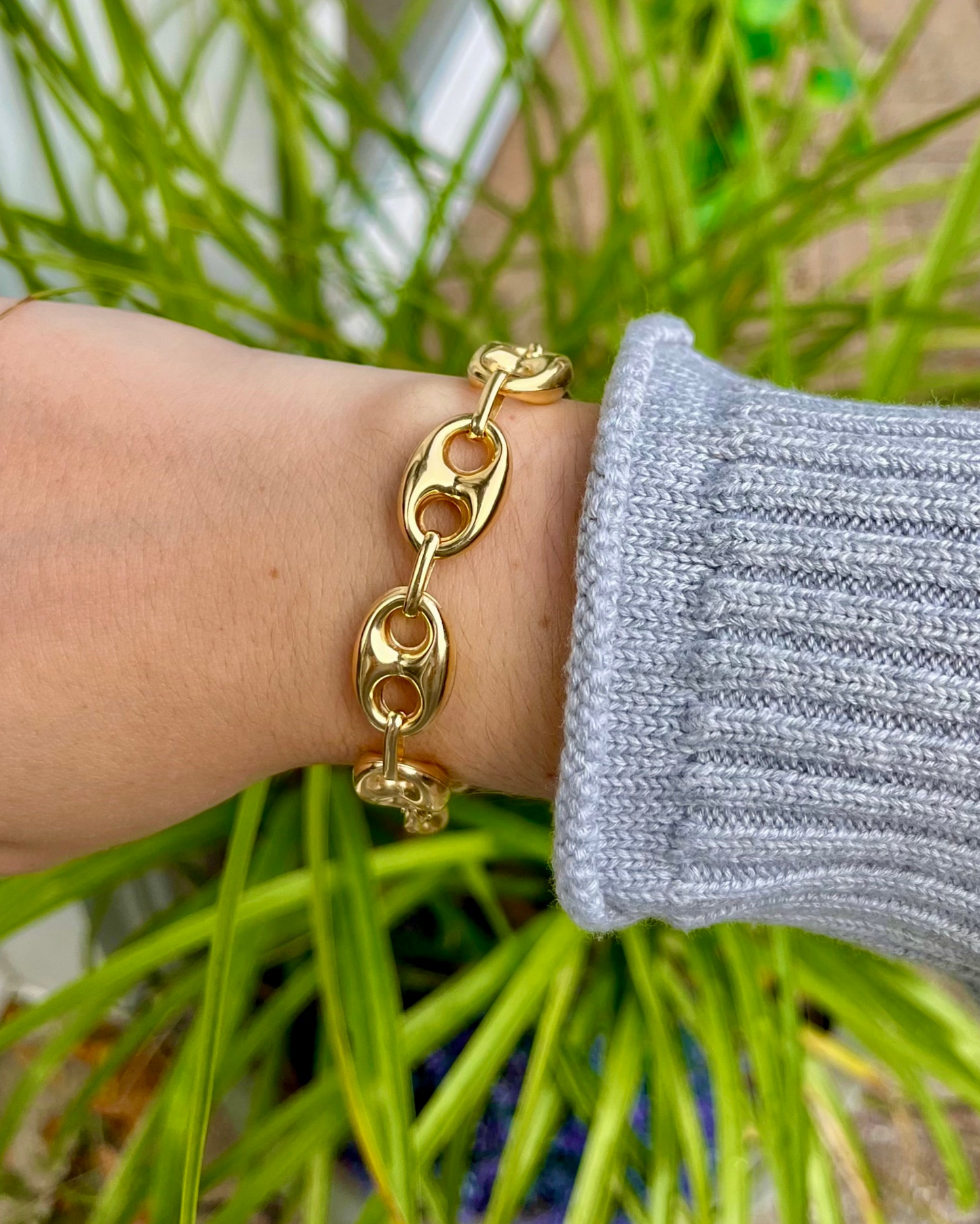 PUFFY Gold Bracelet