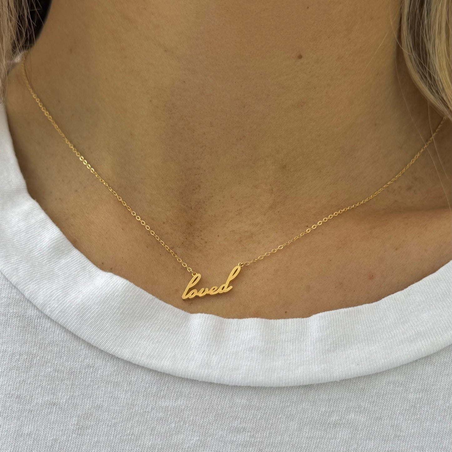 THATCH Loved Gold Necklace