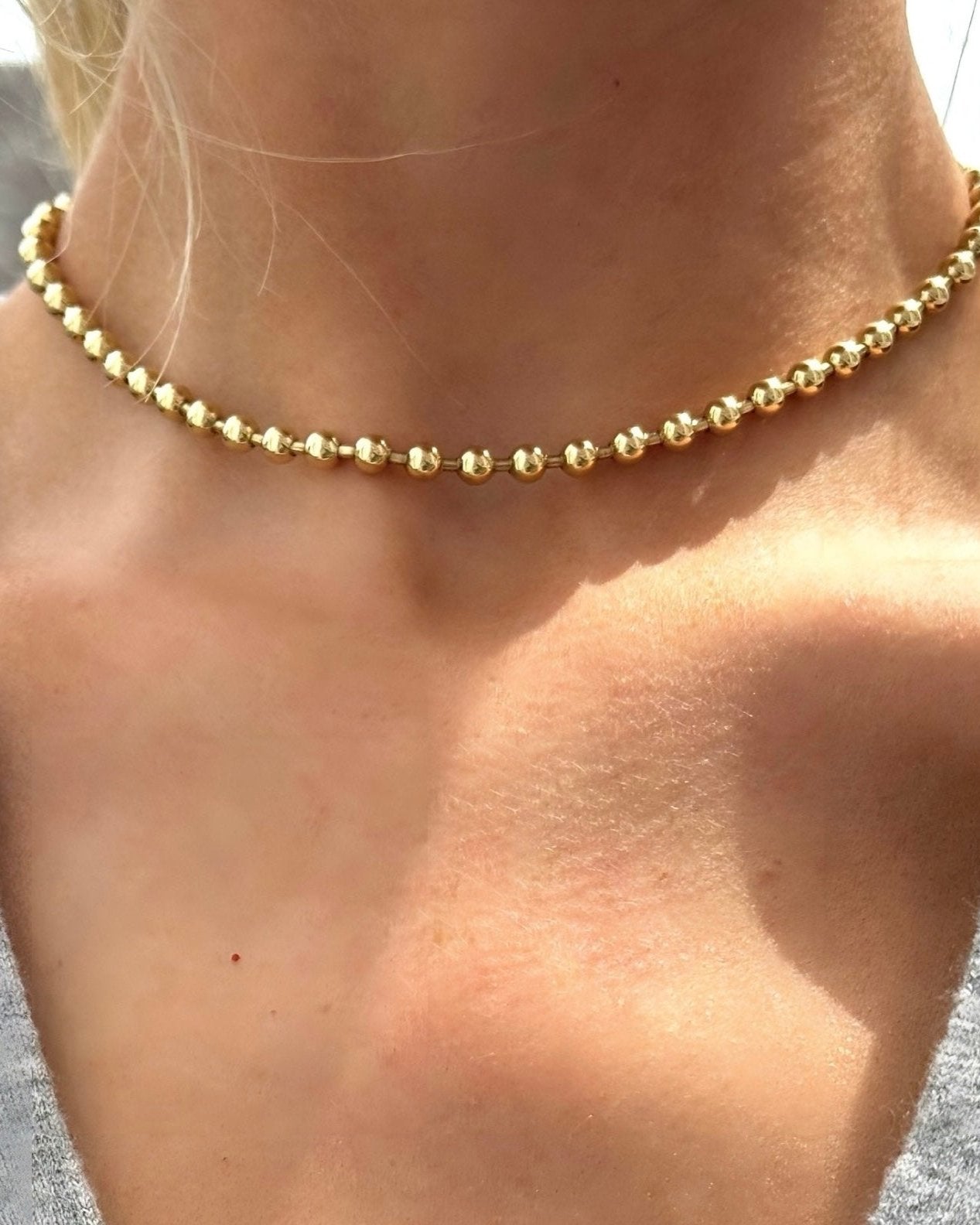 BALL Gold Chain