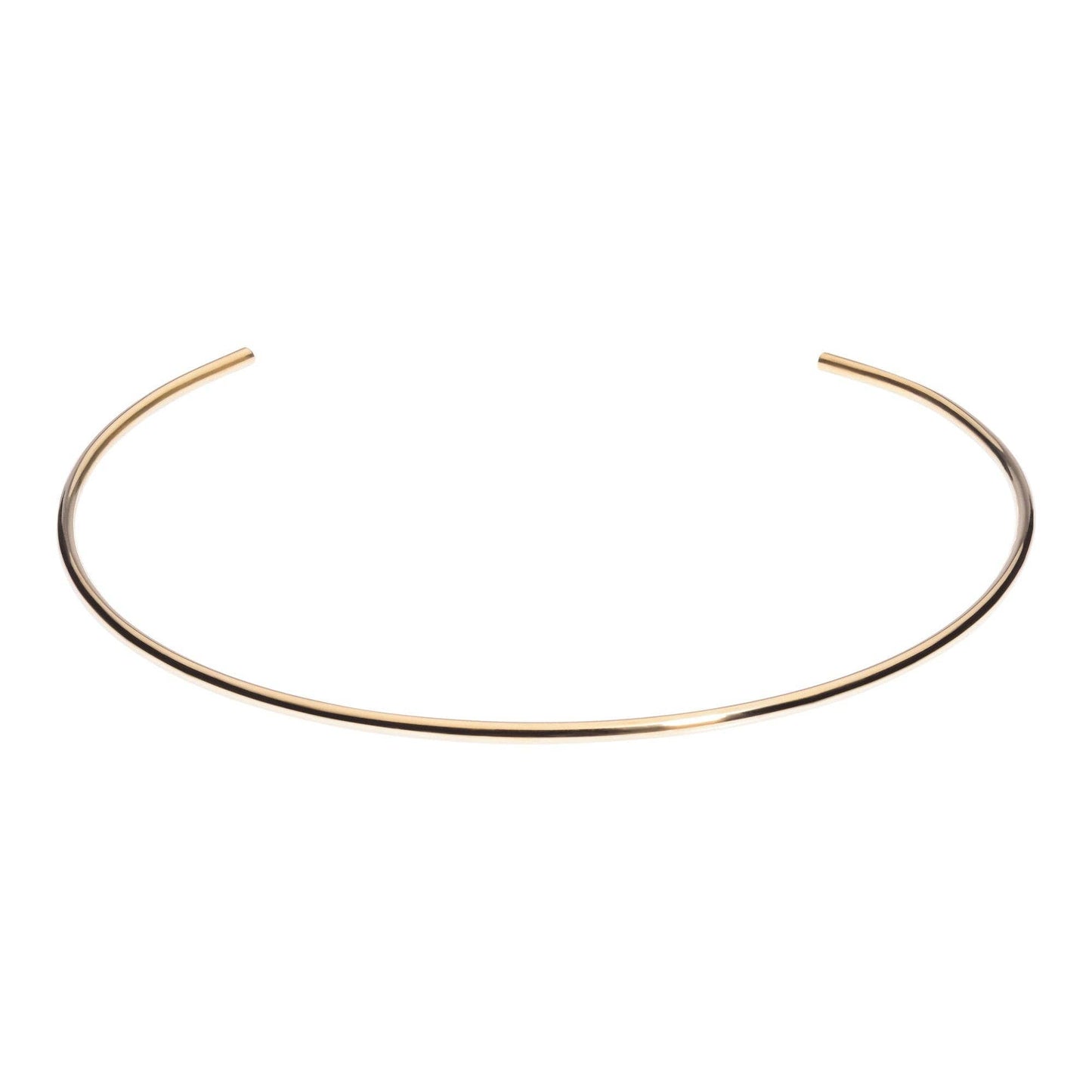KATE Thin Round Choker Gold