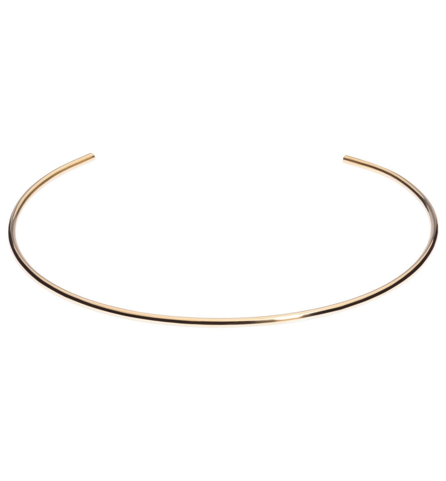 KATE Thin Round Choker Gold