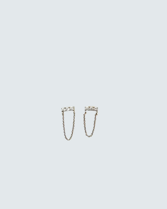 KAY Diamond Chain Studs