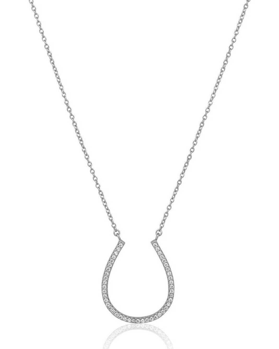 SAHIRA Lucky Horse Shoe Necklace