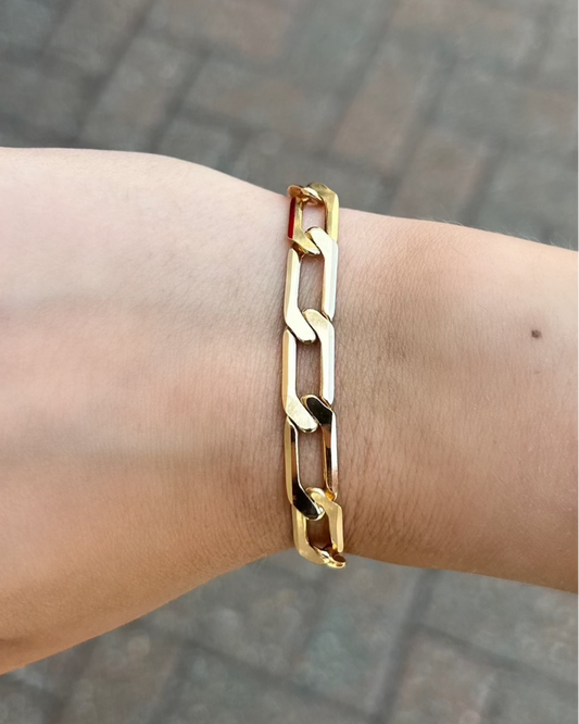 ALEXA Gold Link Bracelet