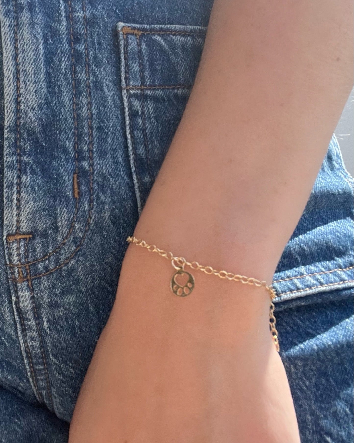 PAW Gold Bracelet