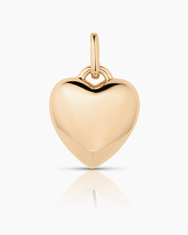 THATCH Puffy Clip Heart Necklace