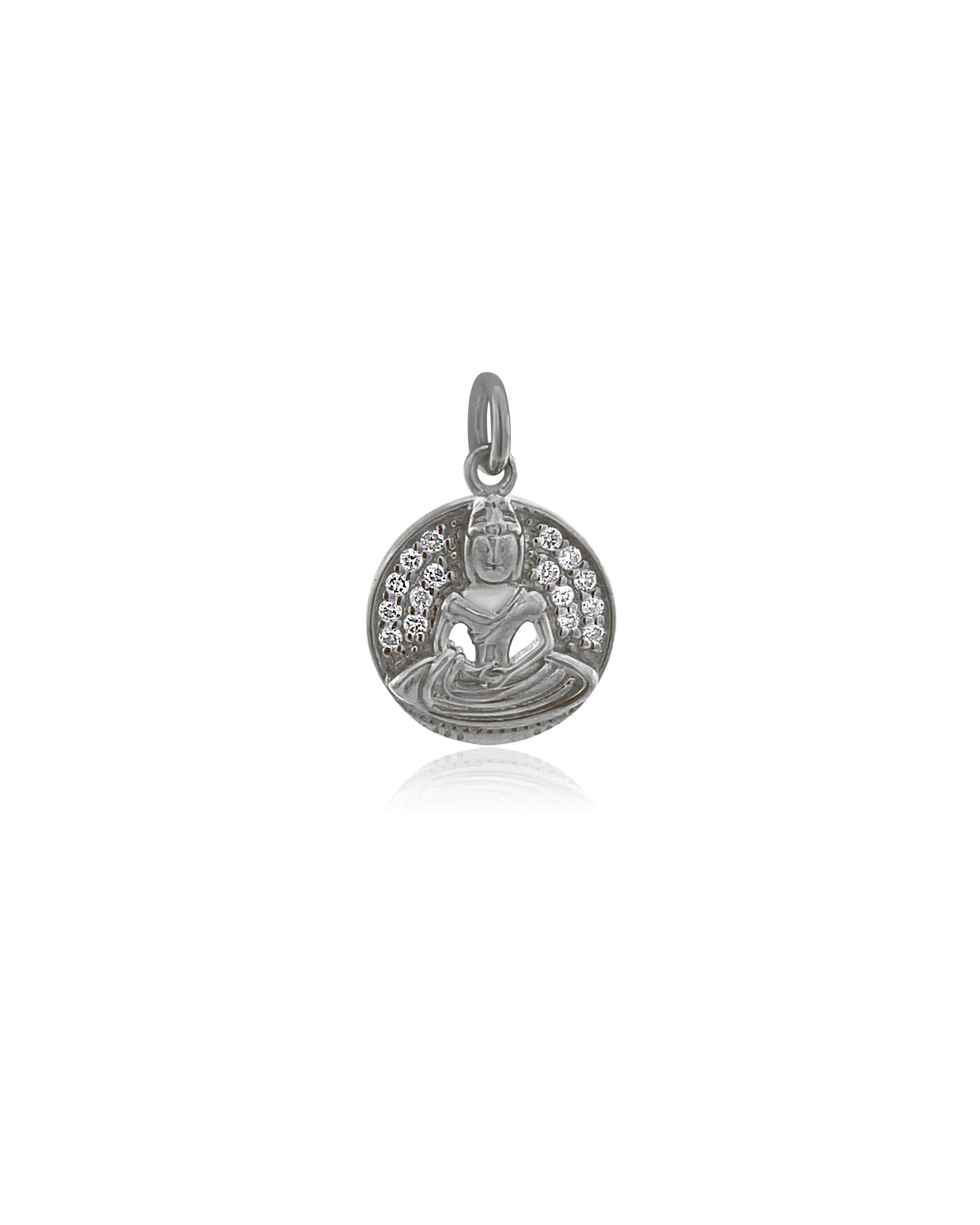 ZEN Diamond SIlver Charm