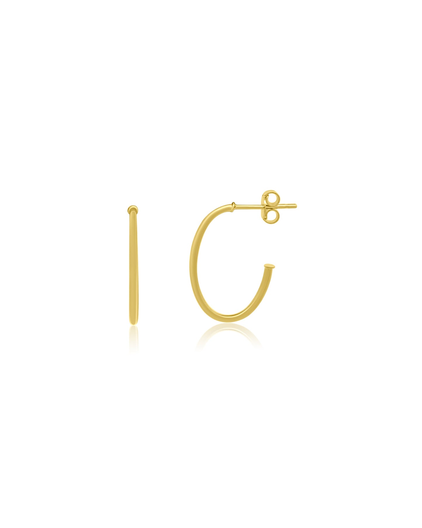 DEBBIE Gold Hoop Earrings