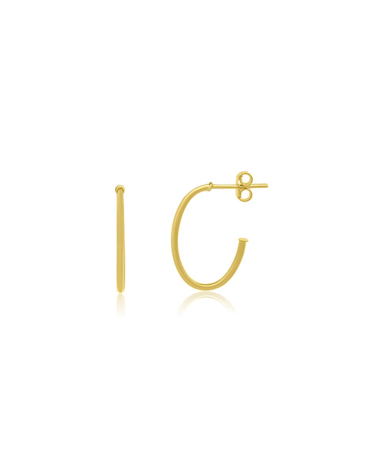 DEBBIE Gold Hoop Earrings