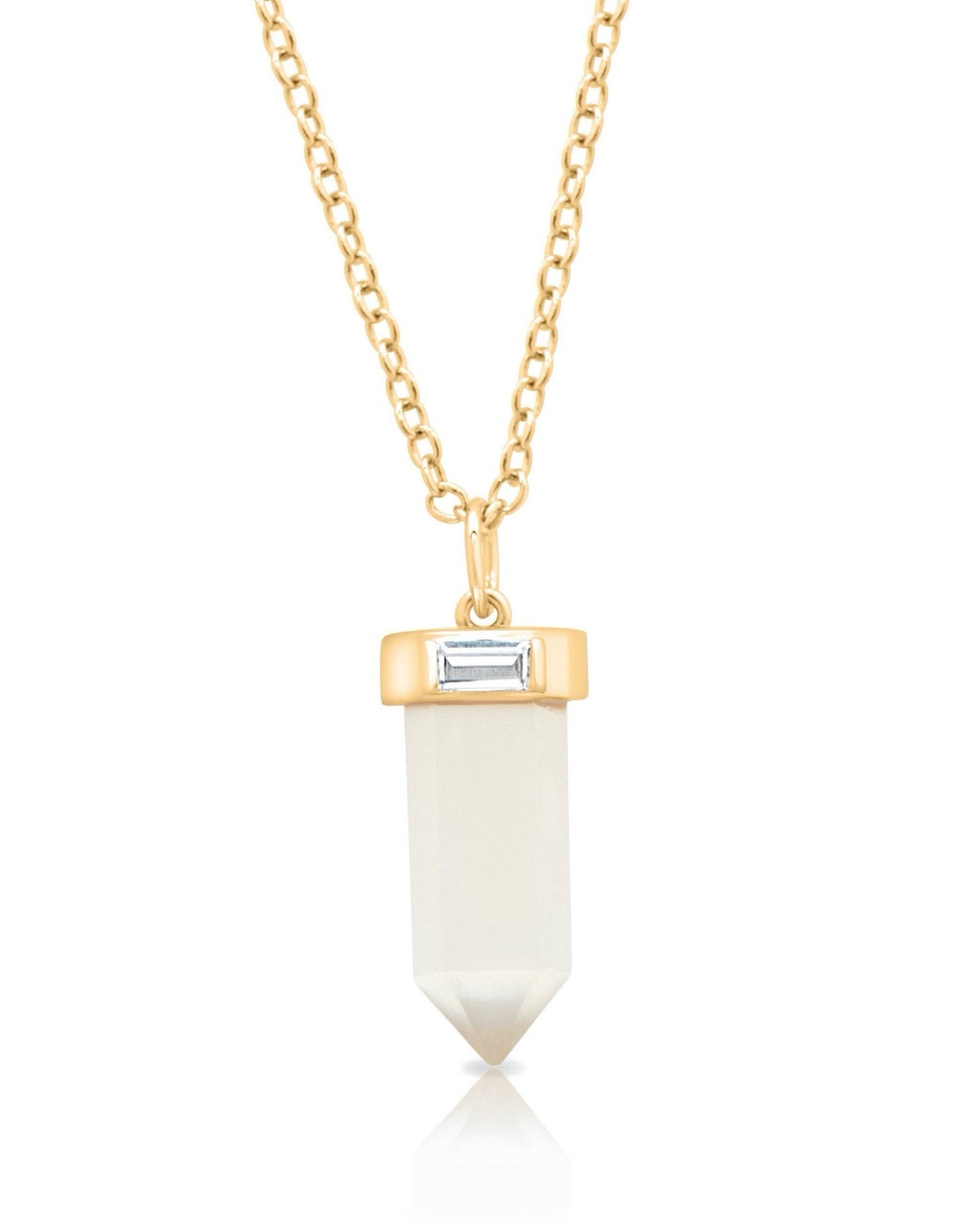ELIZABETH STONE Stardust Crystal Pendant