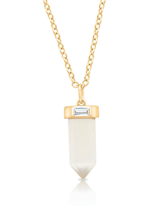 ELIZABETH STONE Stardust Crystal Pendant