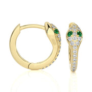 SNAKE Diamond Earrings