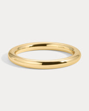 Large MAREN Hollow Tube Bangle