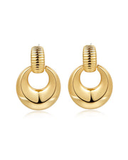 LUV AJ REMY Doorknocker Hoops