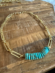 Sonya Renee Ariel Turquoise Necklace