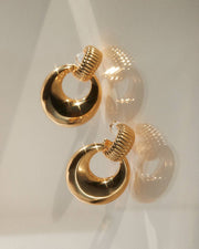 LUV AJ REMY Doorknocker Hoops