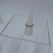 SKINNY Evil Eye Adjustable Ring