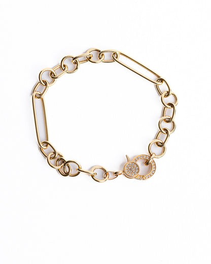 WILLAM Gold Diamond Bracelet