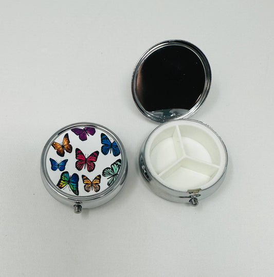 BUTTERFLY Pill Case Pill Holder