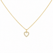 ZOE Diamond Heart Necklace