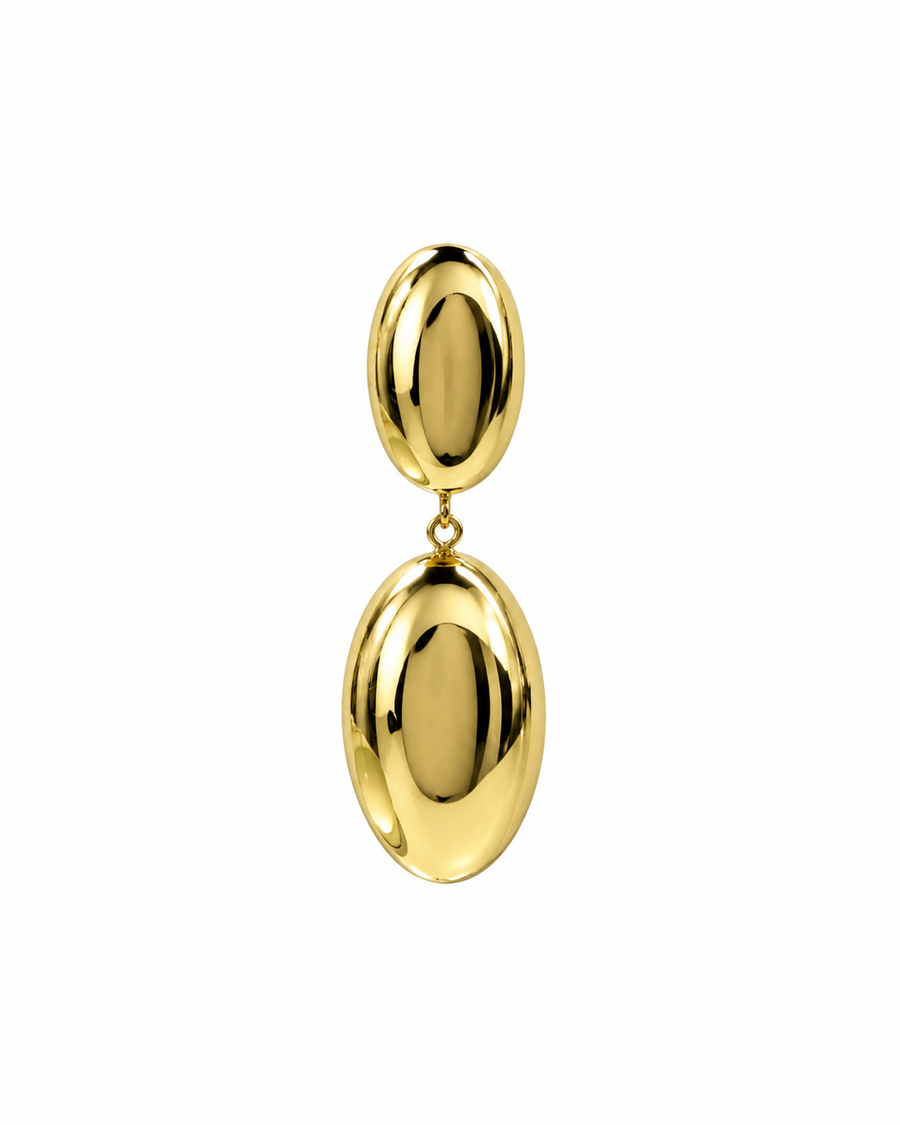 ABBY Gold Hanging Earrings