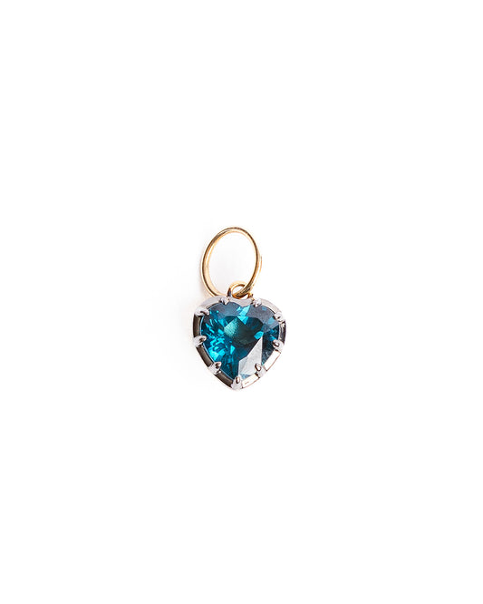 LONDON Blue Topaz Charm