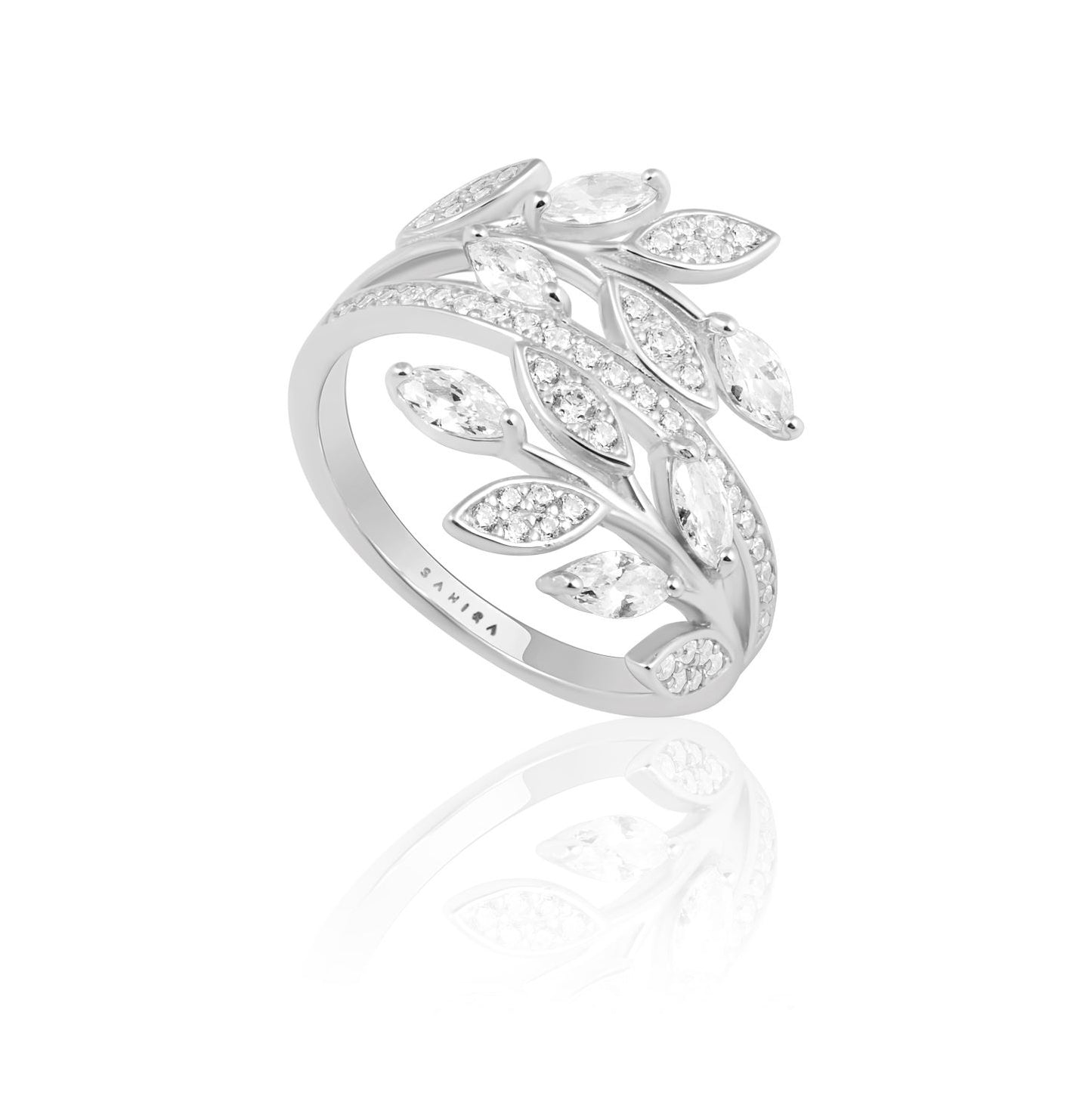 EVE Silver Diamond Ring