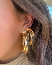 AVA Gold Earring