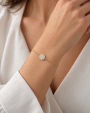 ABBY Gold Diamond Bracelet