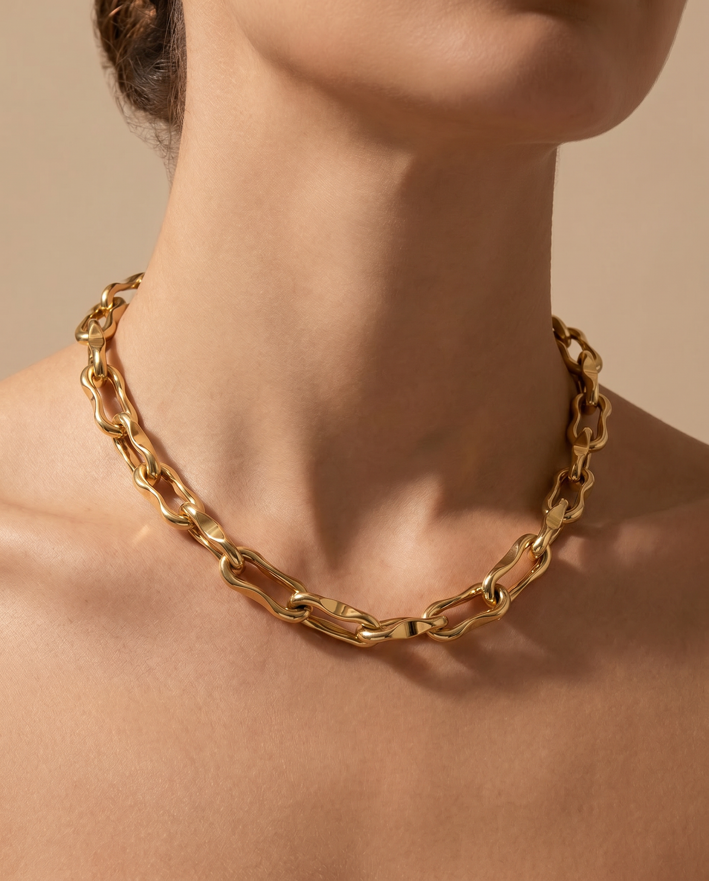 SHERYL Gold Chain Necklace
