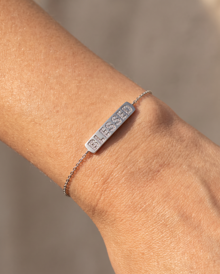 BLESSED Diamond Bracelet