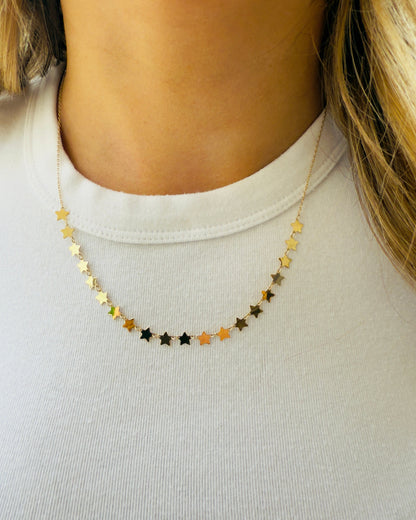 ELLIE Gold Star Necklace