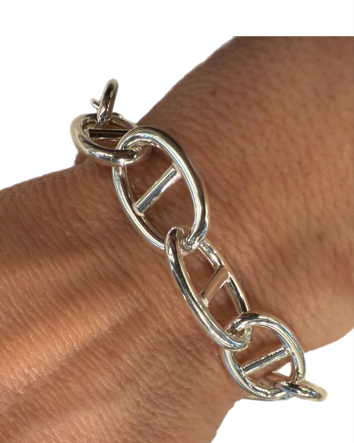 AMANDA Silver Link Bracelet