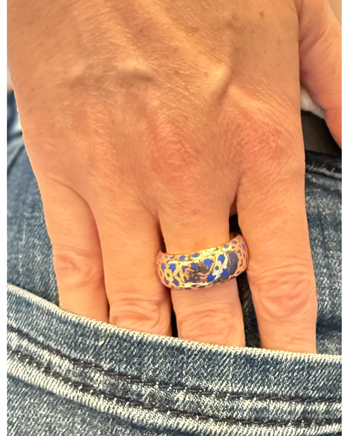 MARRAKESH Gold Enamel TIFFANY & CO. Ring