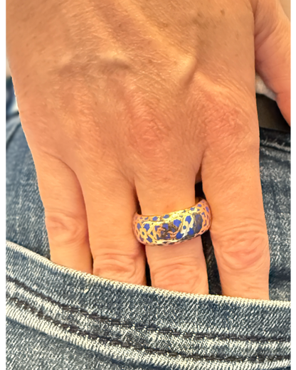 MARRAKESH Gold Enamel TIFFANY & CO. Ring