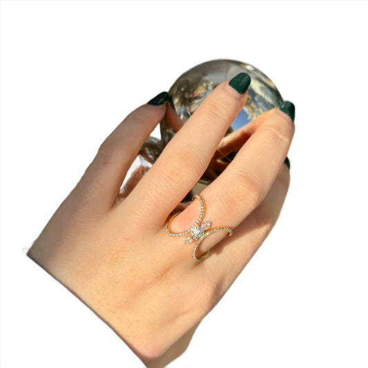 rose gold diamond ring  @dylanjamesjewelry.com