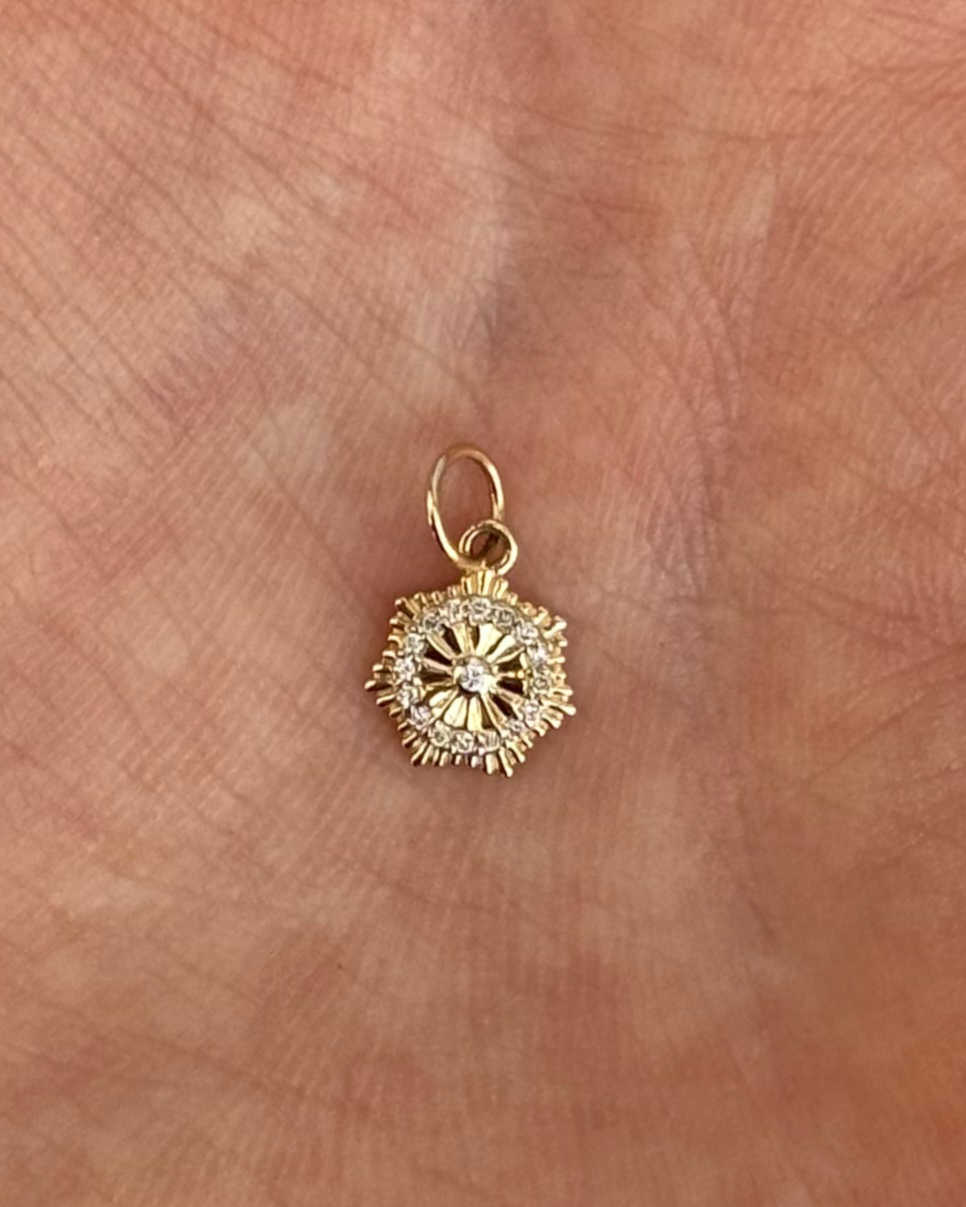 BURST Diamond Charm