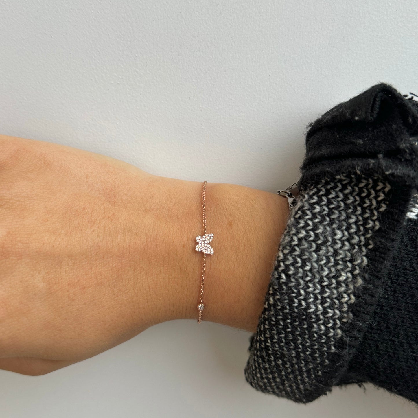 FREE Rose Gold Diamond Bracelet