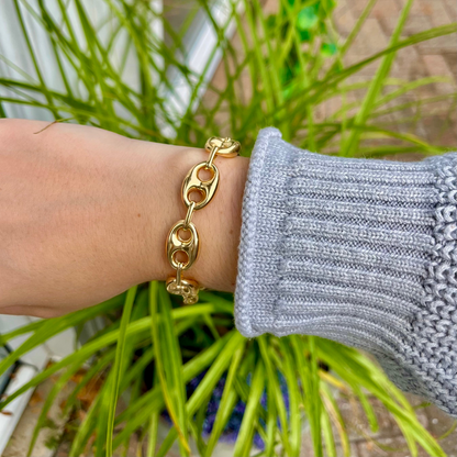 PUFFY Gold Bracelet