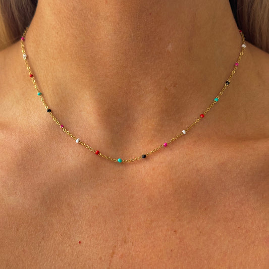 GWEN Colorful Beaded Necklace