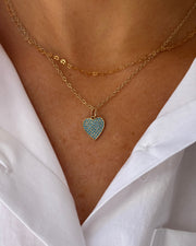 JORDAN Turquoise Heart Necklace